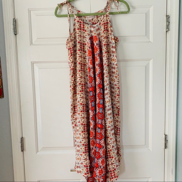 Nanette Lepore Handkerchief Midi Dress Size 4 - Picture 2 of 6